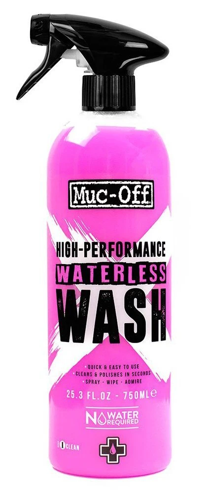 MUC-OFF MOTORCYCLE WATERLESS WASH 750ml 1 MUC-OFF MOTORCYCLE WATERLESS WASH 750ml