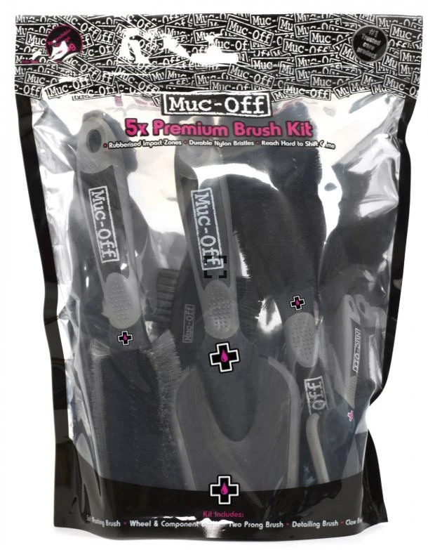 MUC-OFF MOTORCYCLE BRUSH SET X 5 2 MUC-OFF MOTORCYCLE BRUSH SET X 5 - Image 2