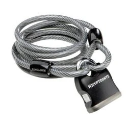 KRYPTONITE KRYPTOFLEX 818 CABLE 180cm X 8mm AND PADLOCK (9US)