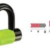 KRYPTONITE KRYPTOLOK DISC LOCK - BLK-HI VIS (3C)