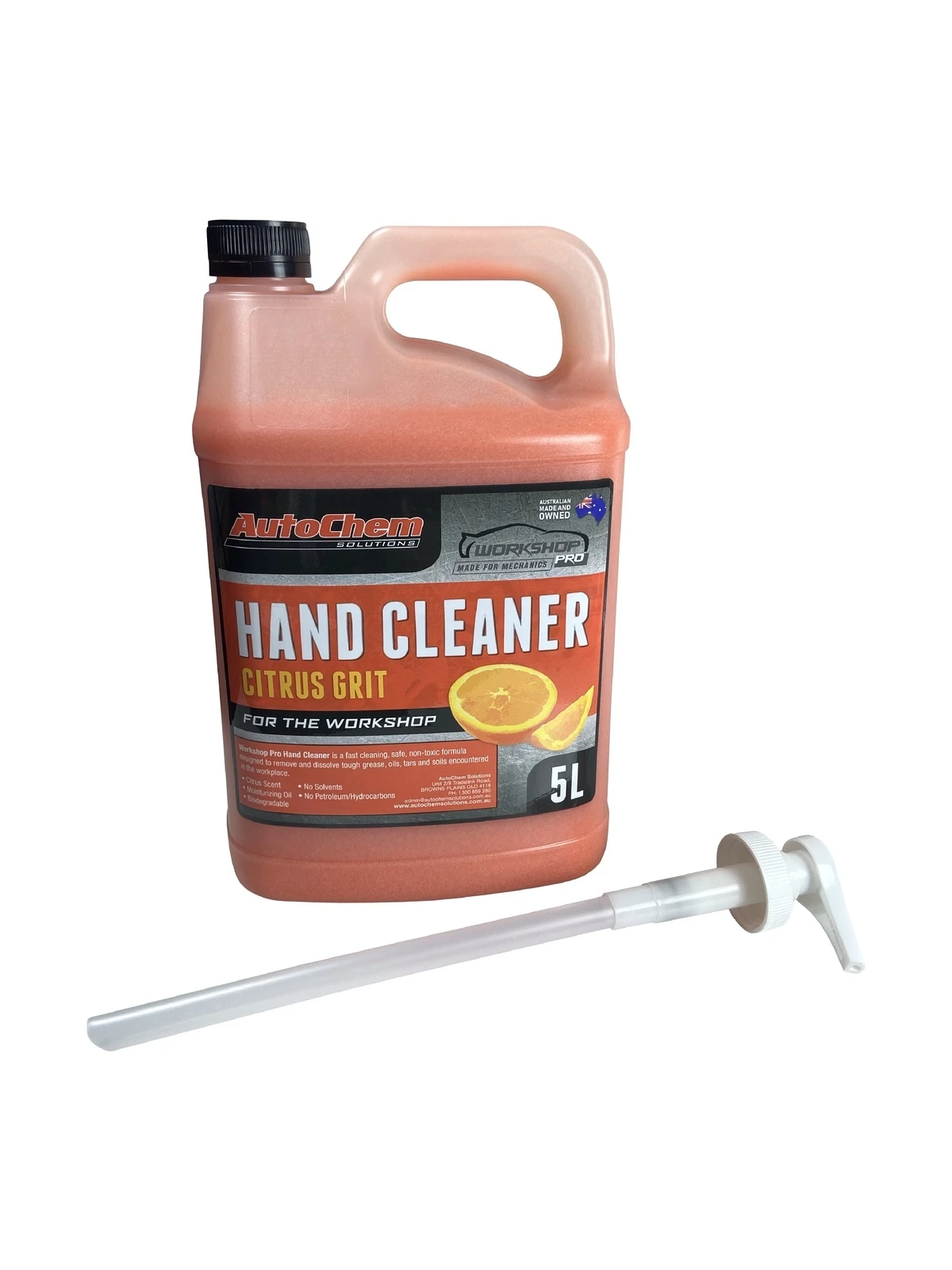 MCS HAND CLEANER CITRUS GRIT ORANGE 5 LITRE 1 MCS HAND CLEANER CITRUS GRIT ORANGE 5 LITRE