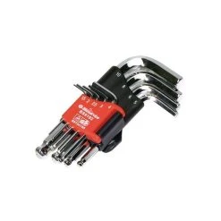Bikeservice Magnetic Ball Point Hex Key Set 9Pc