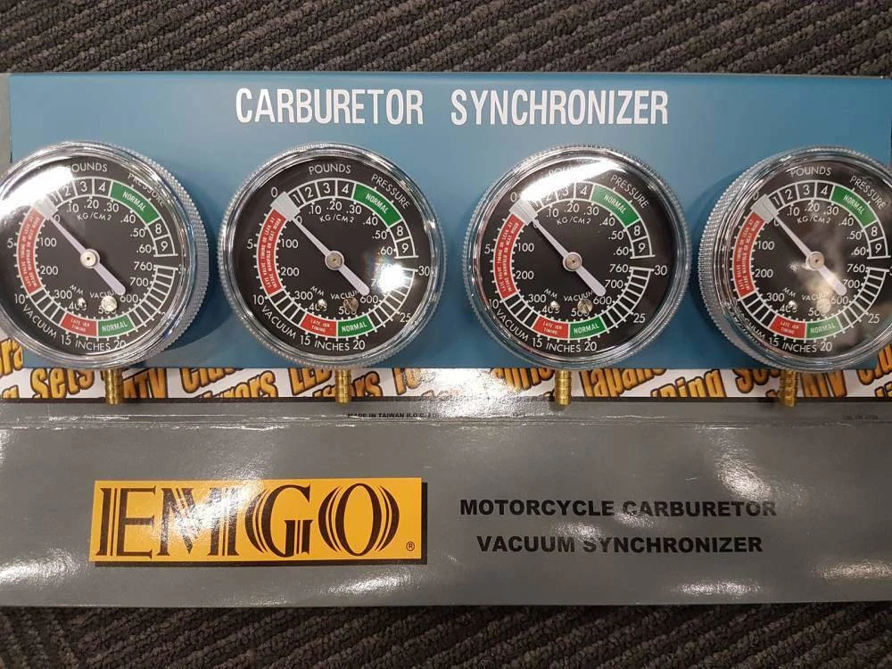 EMGO Carburetor Synchroniser - 4 Cylinder 1 EMGO Carburetor Synchroniser - 4 Cylinder