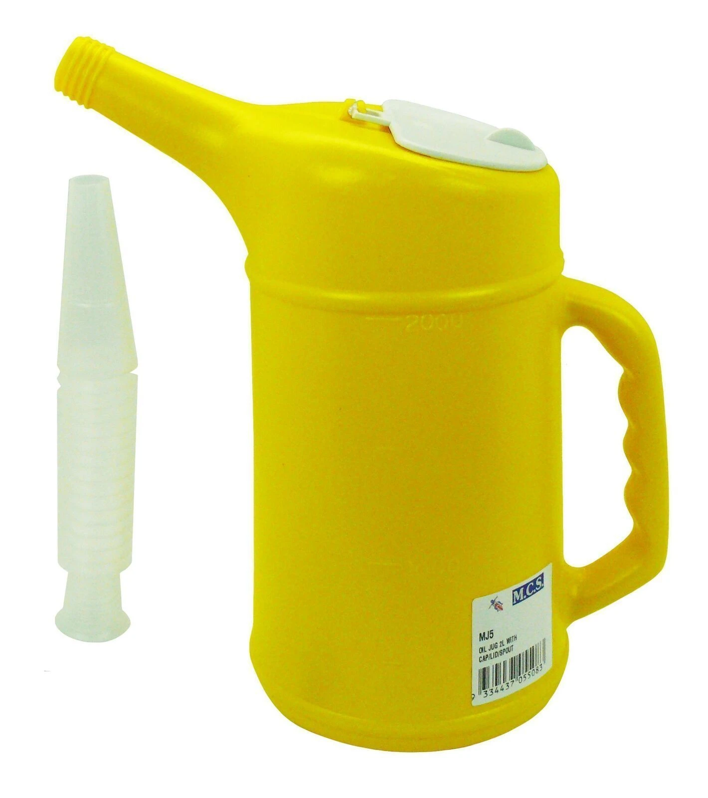 MCS OIL JUG 2L WITH CAP/LID/SPOUT 1 MCS OIL JUG 2L WITH CAP/LID/SPOUT