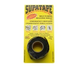 MCS SUPATAPE BLACK 3M X 2.5CM