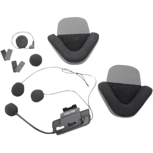Cardo G4/G9/G9X Audio & Microphone Half Helmet Kit 1 Cardo G4/G9/G9X Audio & Microphone Half Helmet Kit