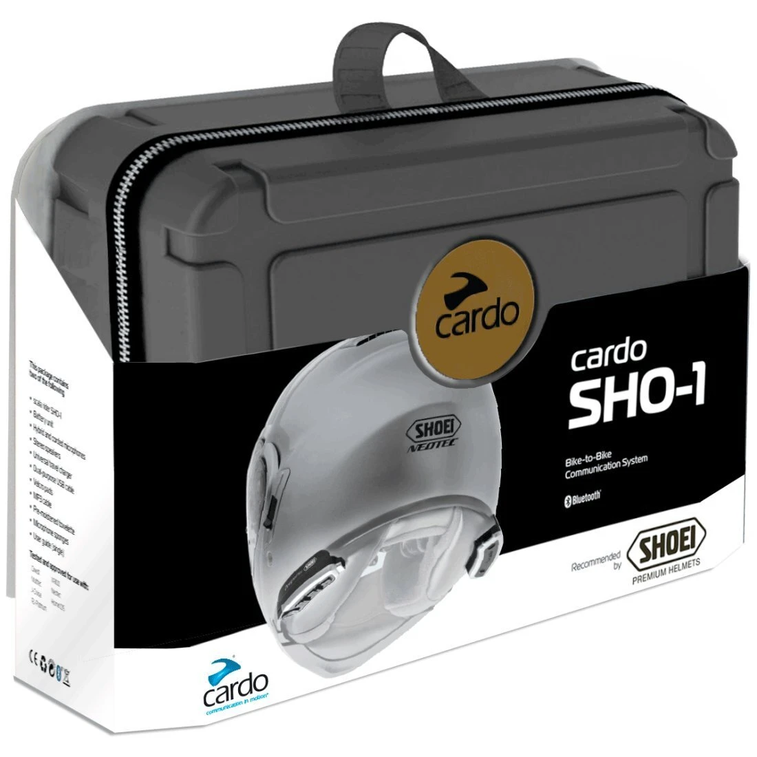 Cardo SHO-1 Duo Shoei Bluetooth Communication System 1 Cardo SHO-1 Duo Shoei Bluetooth Communication System