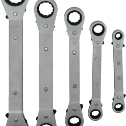 MCS Ratchet Ring Spanner Set