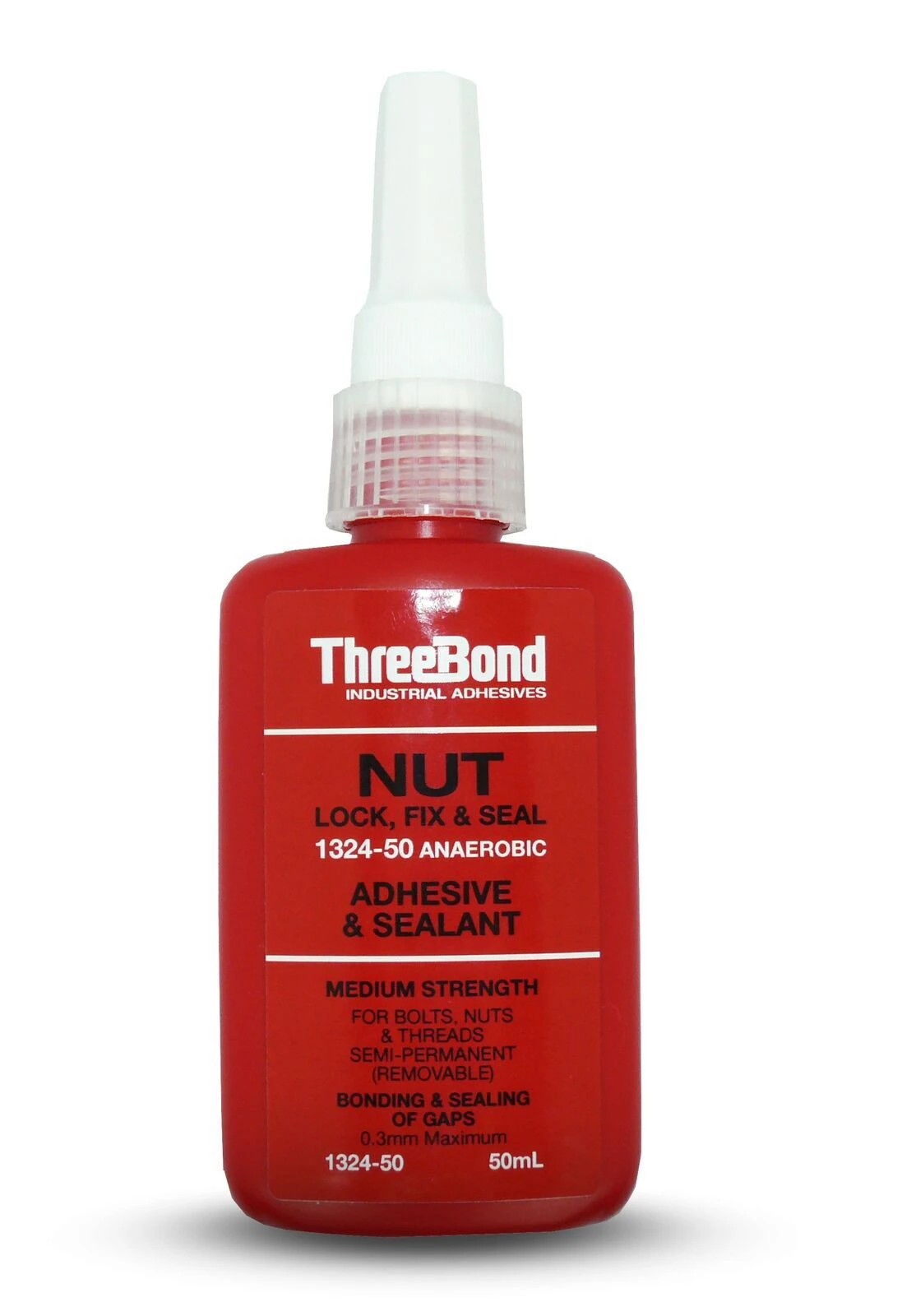 MCS NUT LOCK 50G RED 1 MCS NUT LOCK 50G RED