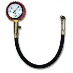 Xtech Tyre Pressure Gauge With Hose 10-70 Psi